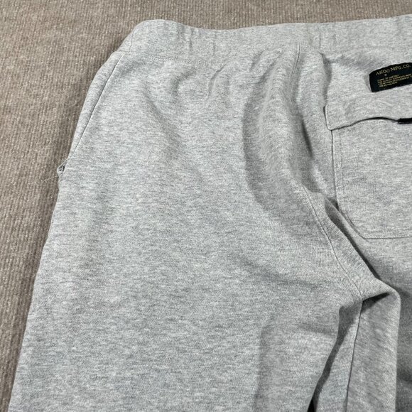 Akoo Jogger Sweatpants Mens Size Medium Gray Embroidered - Picture 9 of 14